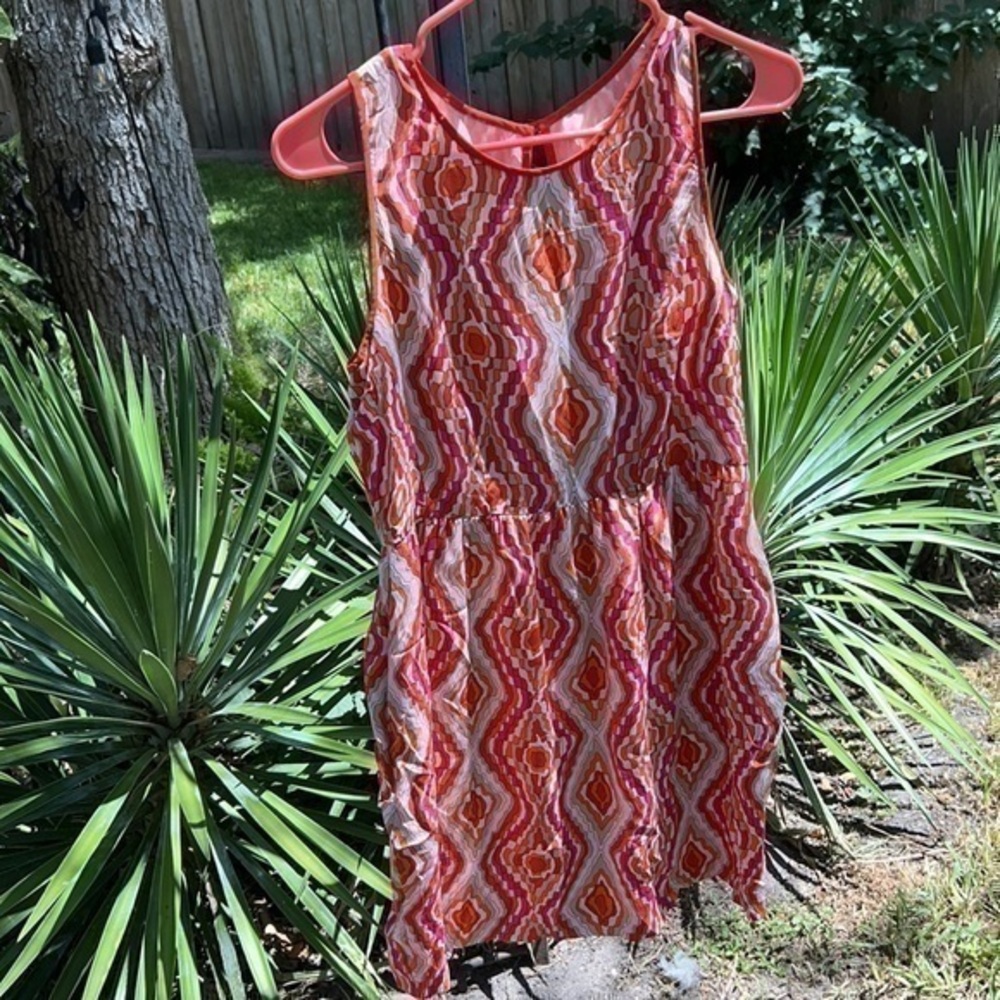 ▶️ Shoshanna◀️ Silk Geometric Dress